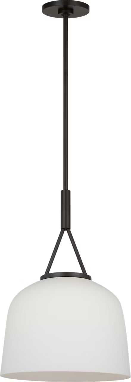 Liora One Light Pendant in Aged Iron Visual Comfort Studio Canada
