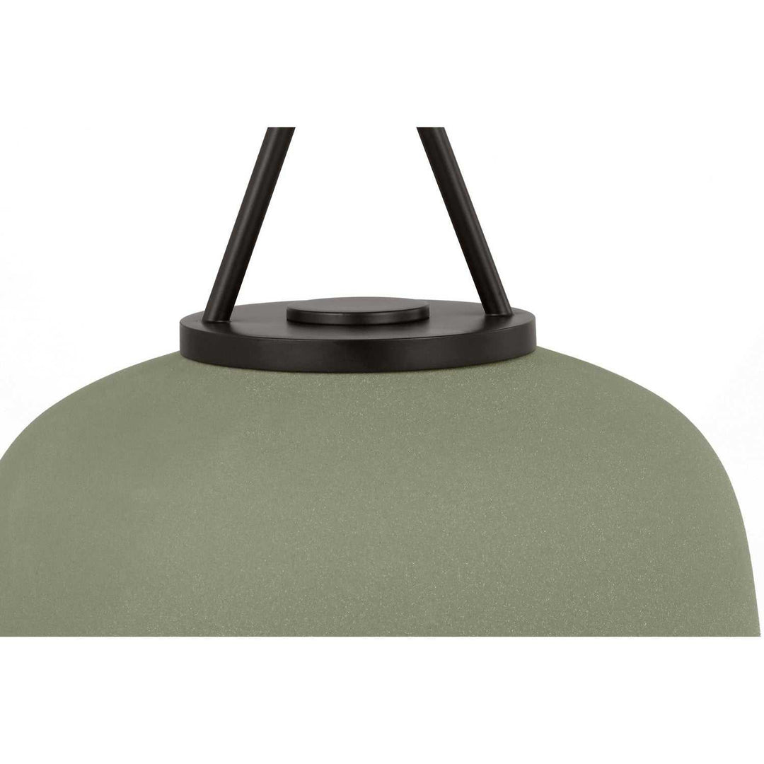 Liora One Light Pendant in Aged Iron Visual Comfort Studio Canada