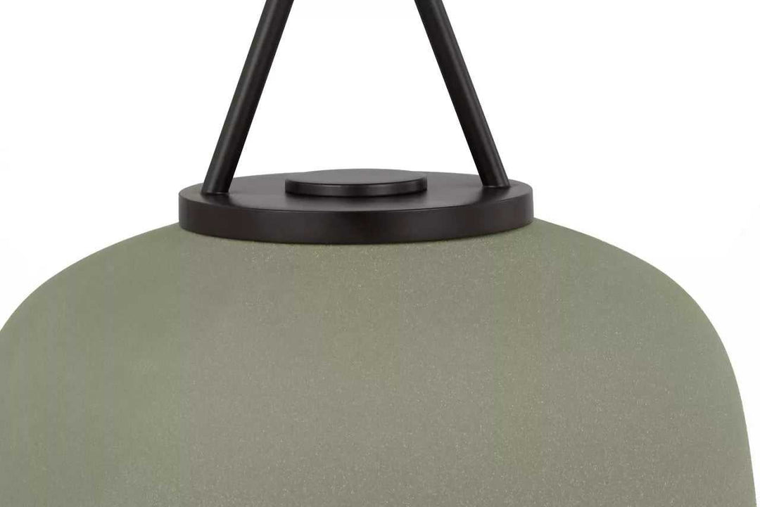 Liora One Light Pendant in Aged Iron Visual Comfort Studio Canada