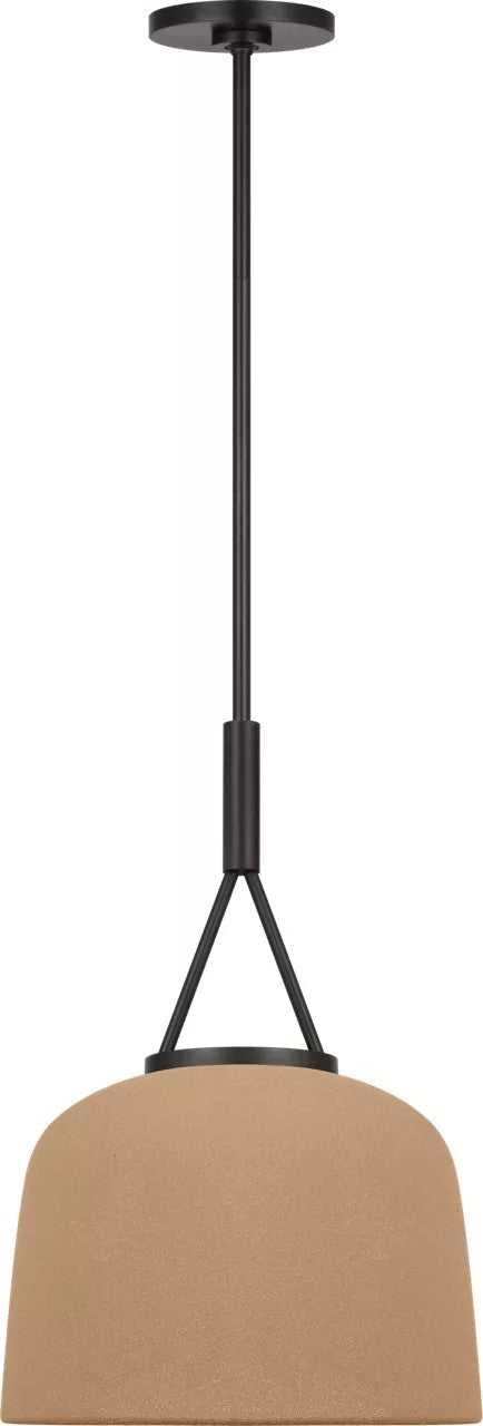 Liora One Light Pendant in Aged Iron Visual Comfort Studio Canada