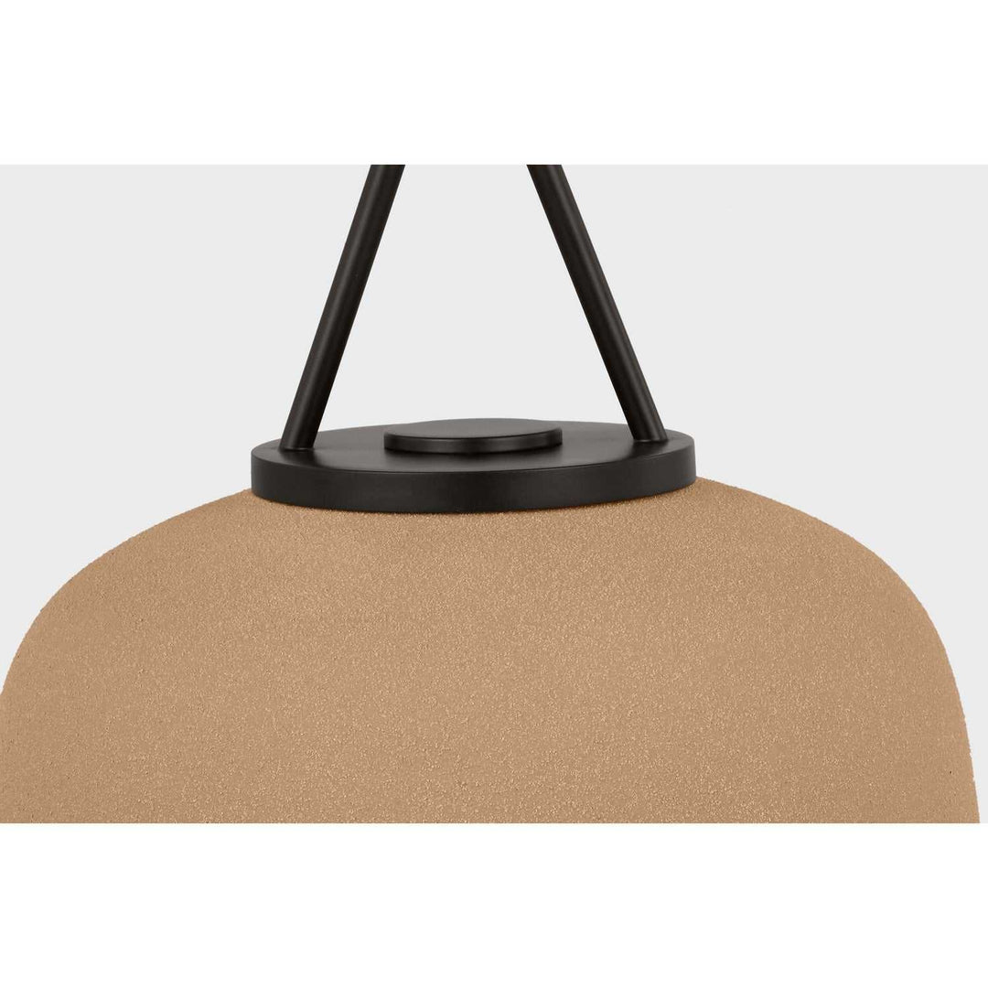 Liora One Light Pendant in Aged Iron Visual Comfort Studio Canada