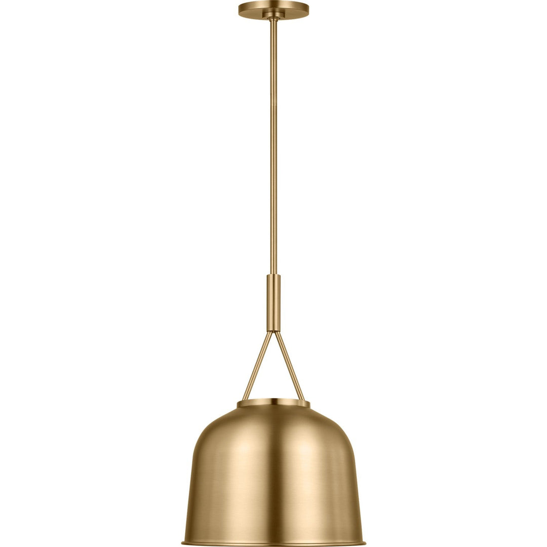 Liora One Light Pendant in Estate Brass Visual Comfort Studio Canada