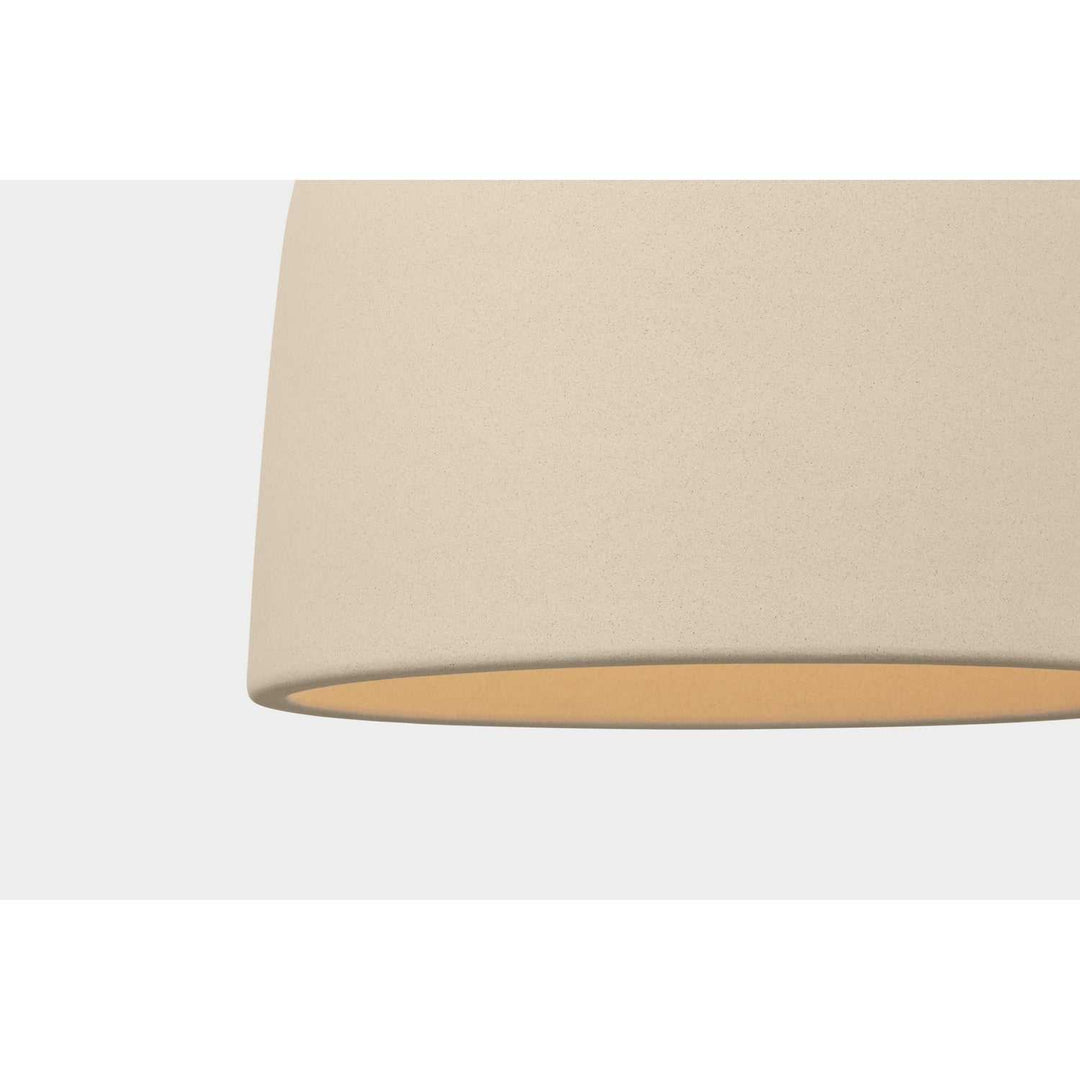 Liora One Light Pendant in Estate Brass Visual Comfort Studio Canada