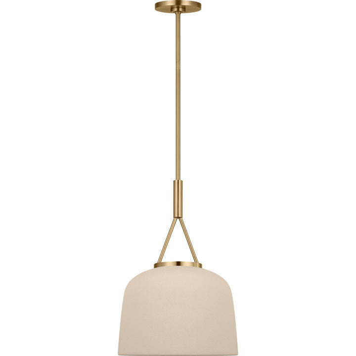Liora One Light Pendant in Estate Brass Visual Comfort Studio Canada