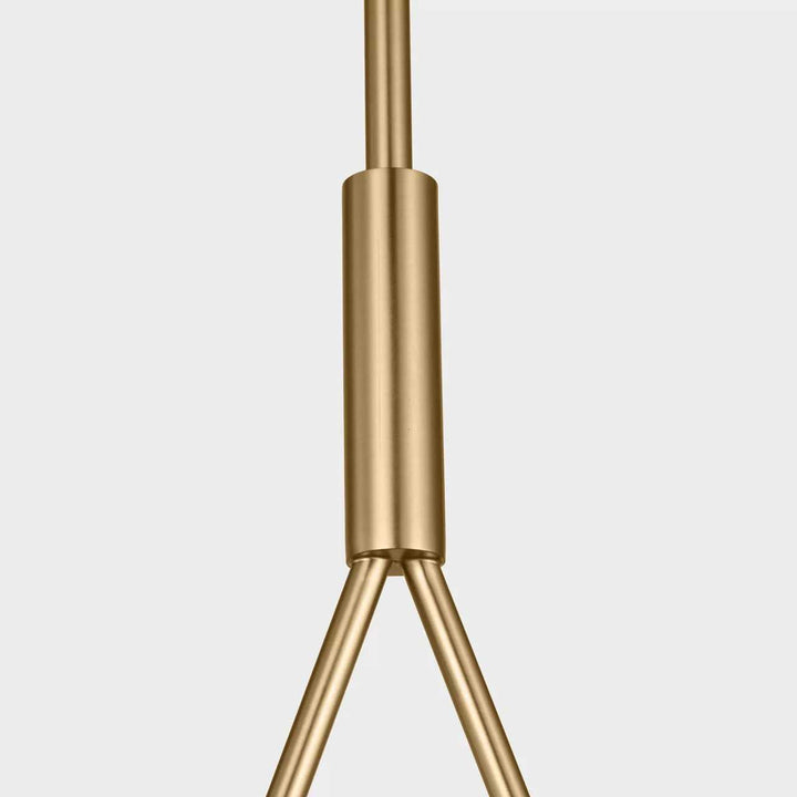 Liora One Light Pendant in Estate Brass Visual Comfort Studio Canada