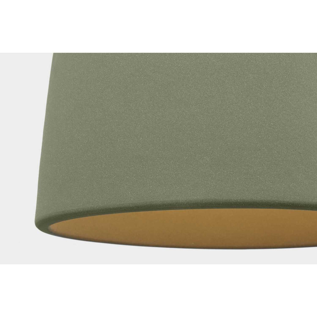 Liora One Light Pendant in Estate Brass Visual Comfort Studio Canada