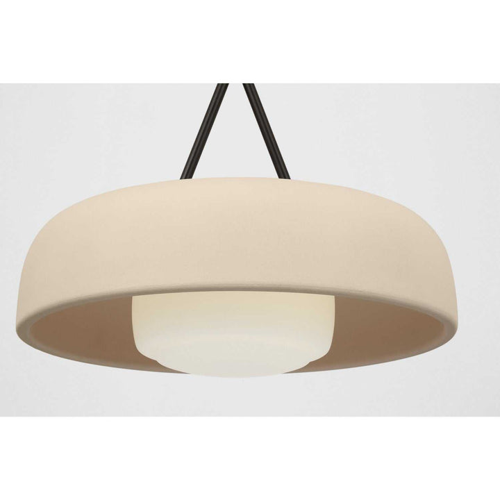 Liora One Light Pendant in Aged Iron Visual Comfort Studio Canada
