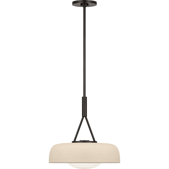 Liora One Light Pendant in Aged Iron Visual Comfort Studio Canada