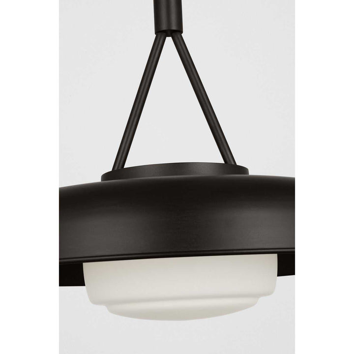 Liora One Light Pendant in Aged Iron Visual Comfort Studio Canada