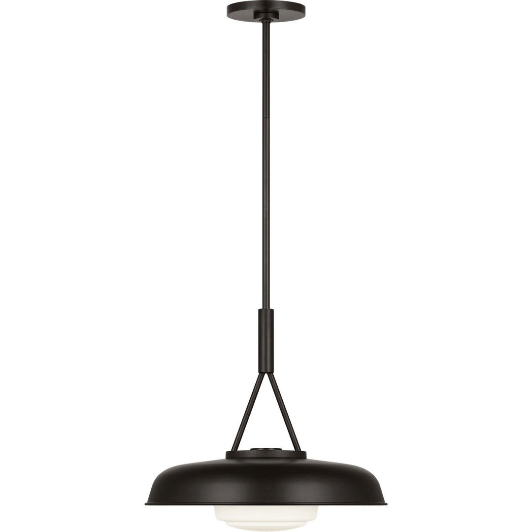 Liora One Light Pendant in Aged Iron Visual Comfort Studio Canada