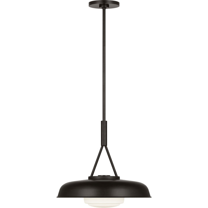 Liora One Light Pendant in Aged Iron Visual Comfort Studio Canada