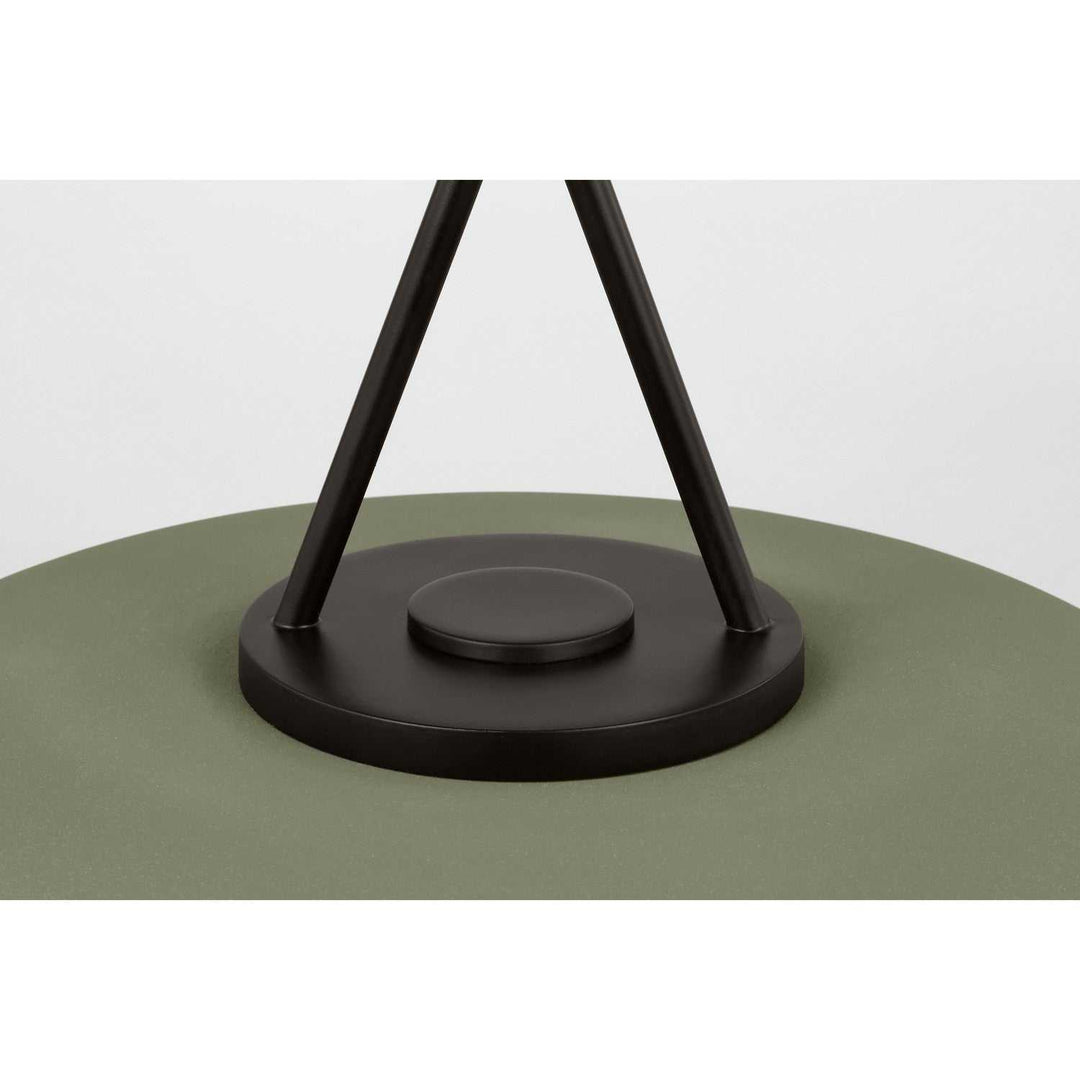 Liora One Light Pendant in Aged Iron Visual Comfort Studio Canada