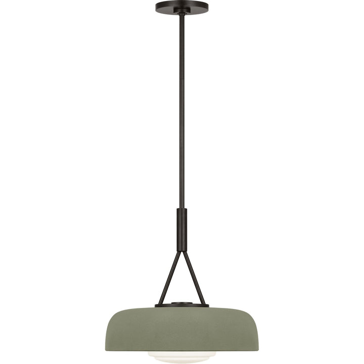 Liora One Light Pendant in Aged Iron Visual Comfort Studio Canada