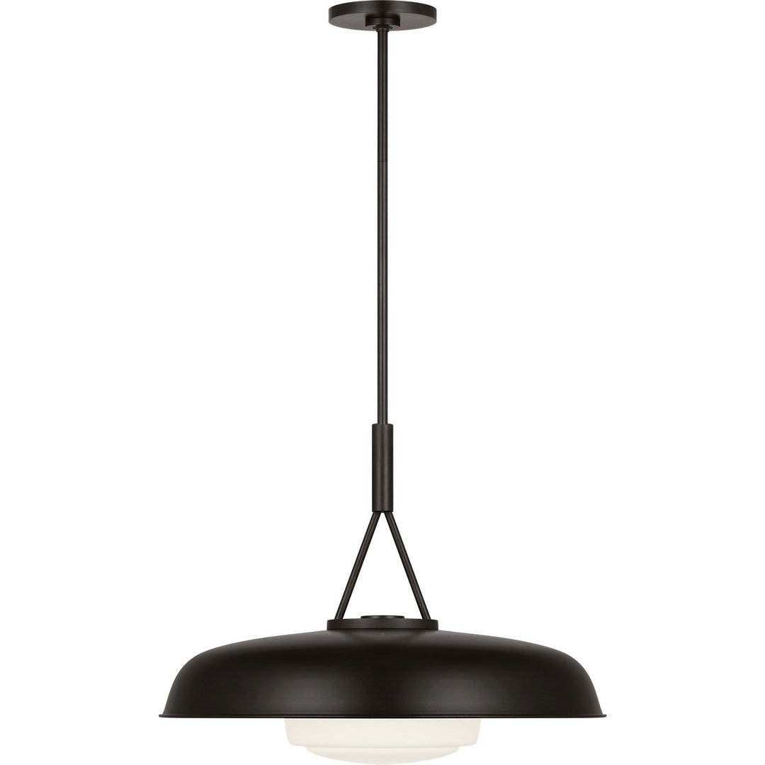 Liora One Light Pendant in Aged Iron Visual Comfort Studio Canada