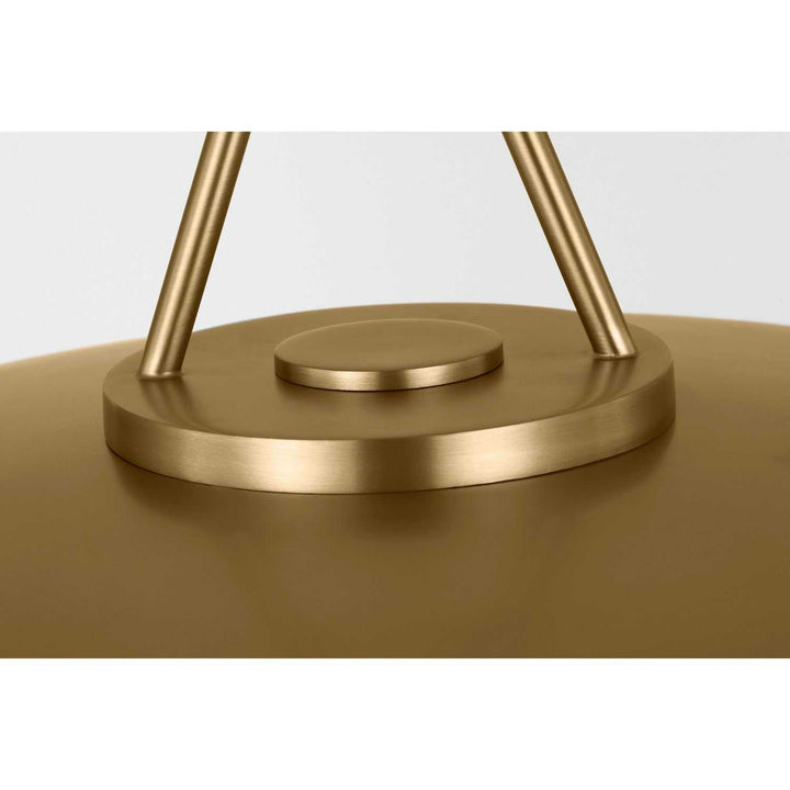 Liora One Light Pendant in Estate Brass Visual Comfort Studio Canada