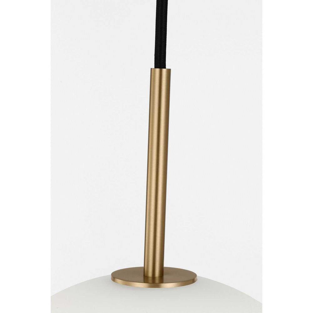 Sorelle One Light Pendant in Estate Brass Visual Comfort Studio Canada
