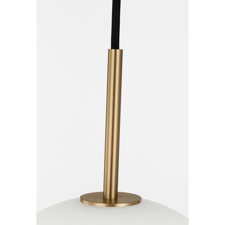 Sorelle One Light Pendant in Estate Brass Visual Comfort Studio Canada