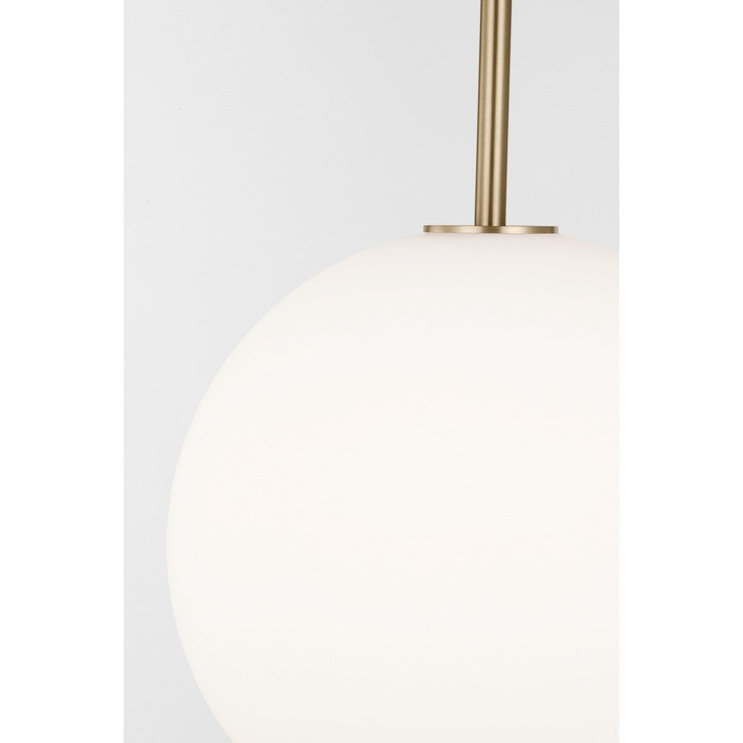 Sorelle One Light Pendant in Estate Brass Visual Comfort Studio Canada