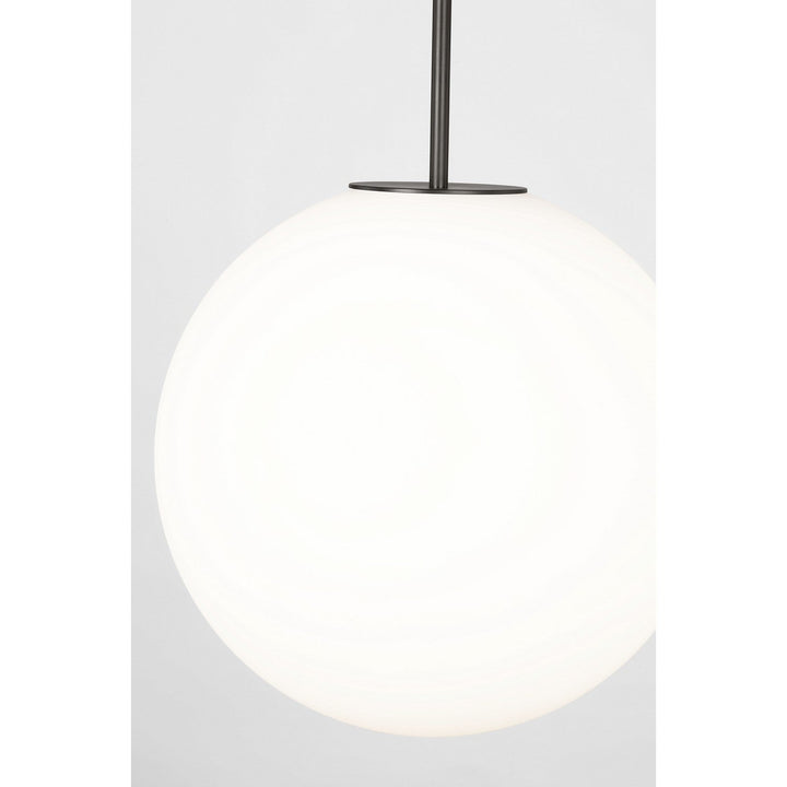 Sorelle One Light Pendant in Aged Iron Visual Comfort Studio Canada