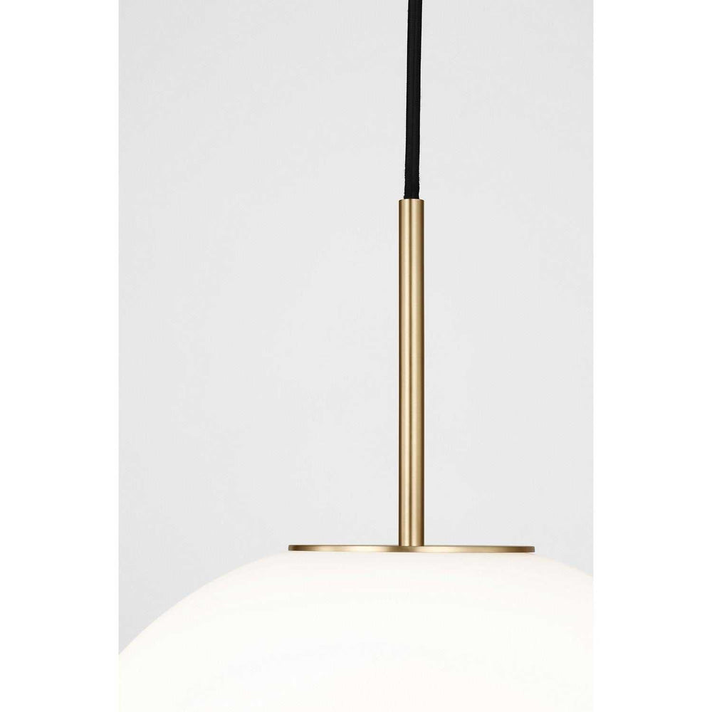 Sorelle One Light Pendant in Estate Brass Visual Comfort Studio Canada