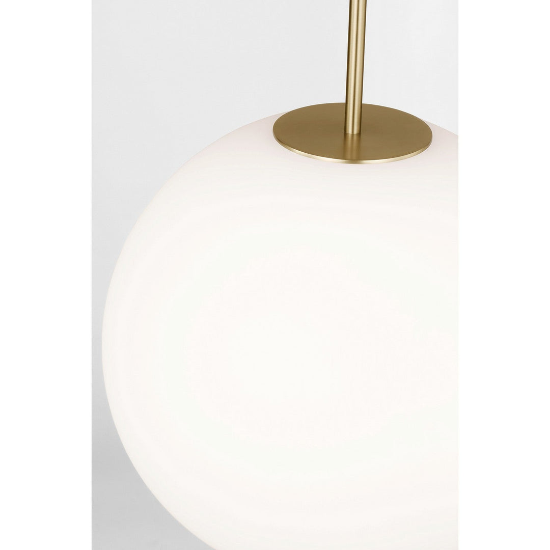 Sorelle One Light Pendant in Estate Brass Visual Comfort Studio Canada