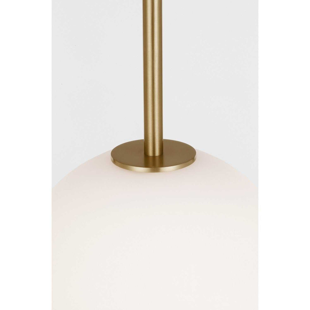 Sorelle One Light Pendant in Estate Brass Visual Comfort Studio Canada