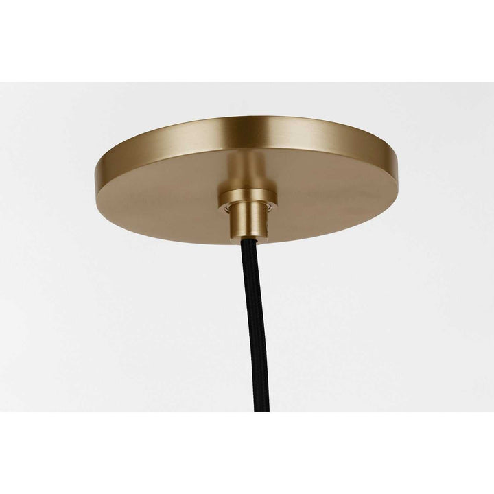 Sorelle One Light Pendant in Estate Brass Visual Comfort Studio Canada