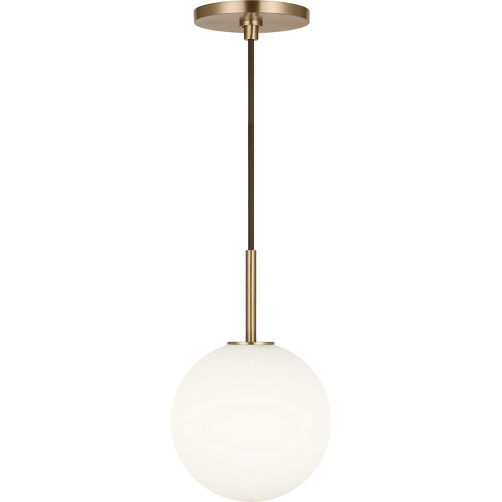 Sorelle One Light Pendant in Estate Brass Visual Comfort Studio Canada
