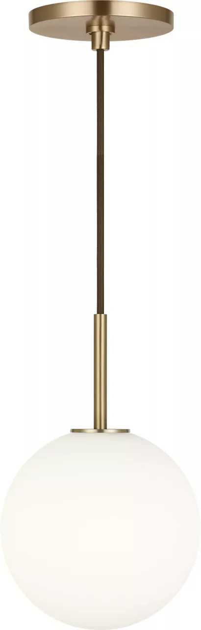 Sorelle One Light Pendant in Estate Brass Visual Comfort Studio Canada