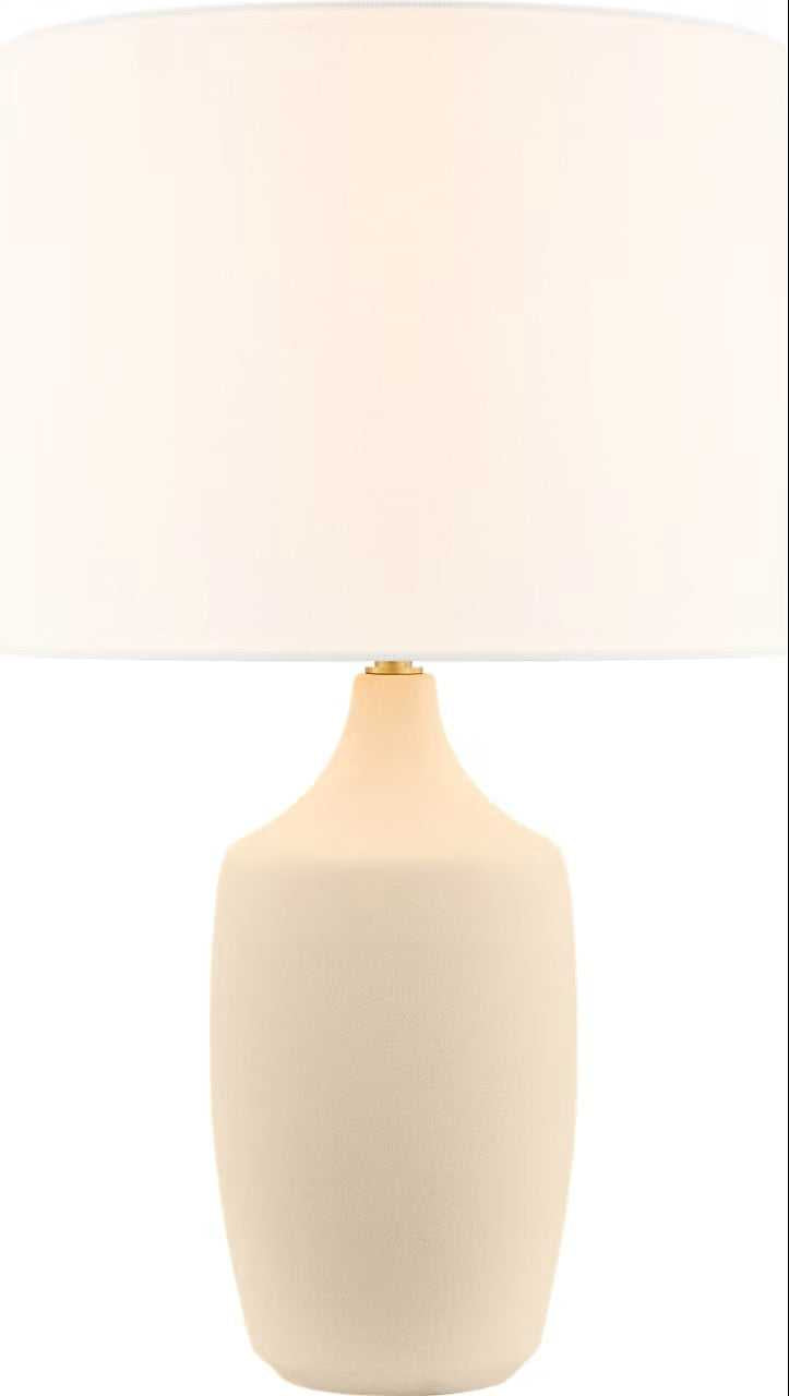 Sayer One Light Table Lamp in Estate Brass Visual Comfort Studio Canada