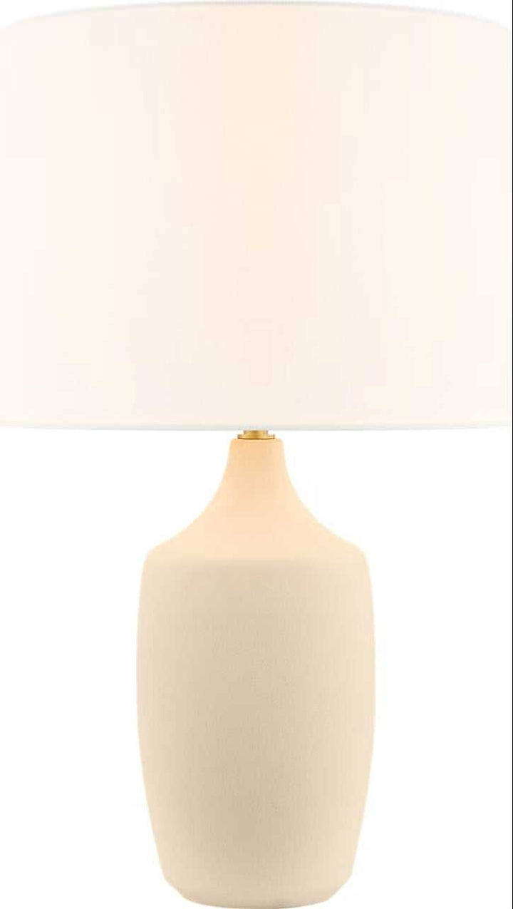 Sayer One Light Table Lamp in Estate Brass Visual Comfort Studio Canada