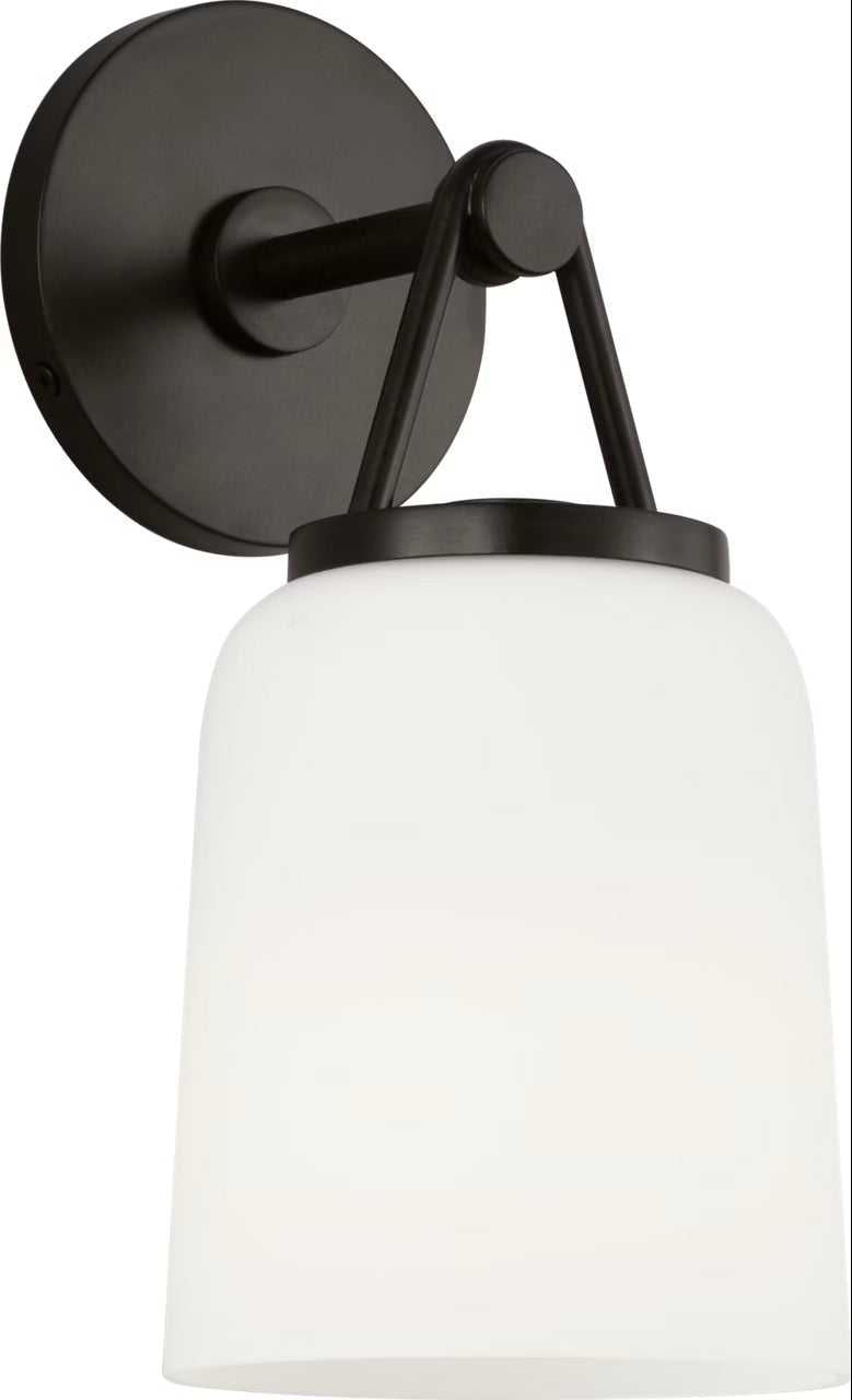 Liora One Light Wall Sconce in Aged Iron Visual Comfort Studio Canada