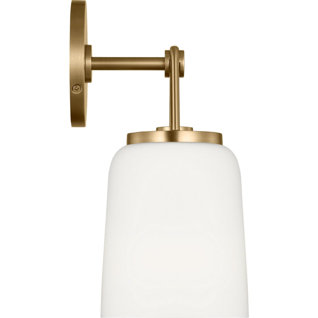 Liora One Light Wall Sconce in Estate Brass Visual Comfort Studio Canada
