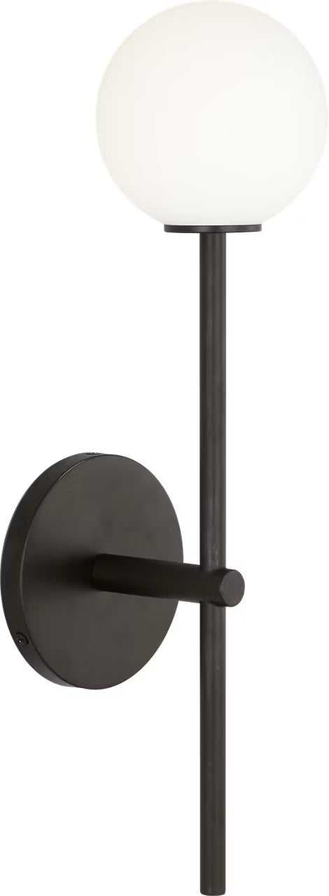 Sorelle One Light Wall Sconce in Aged Iron Visual Comfort Studio Canada