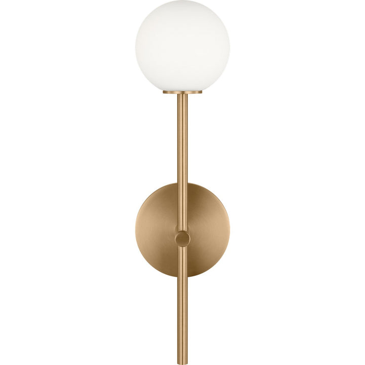 Sorelle One Light Wall Sconce in Estate Brass Visual Comfort Studio Canada