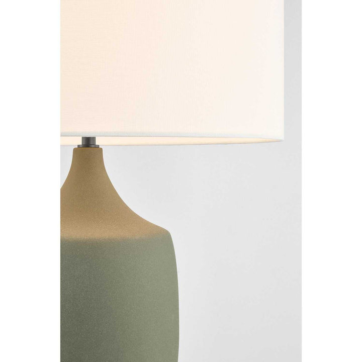Sayer One Light Table Lamp in Aged Iron Visual Comfort Studio Canada