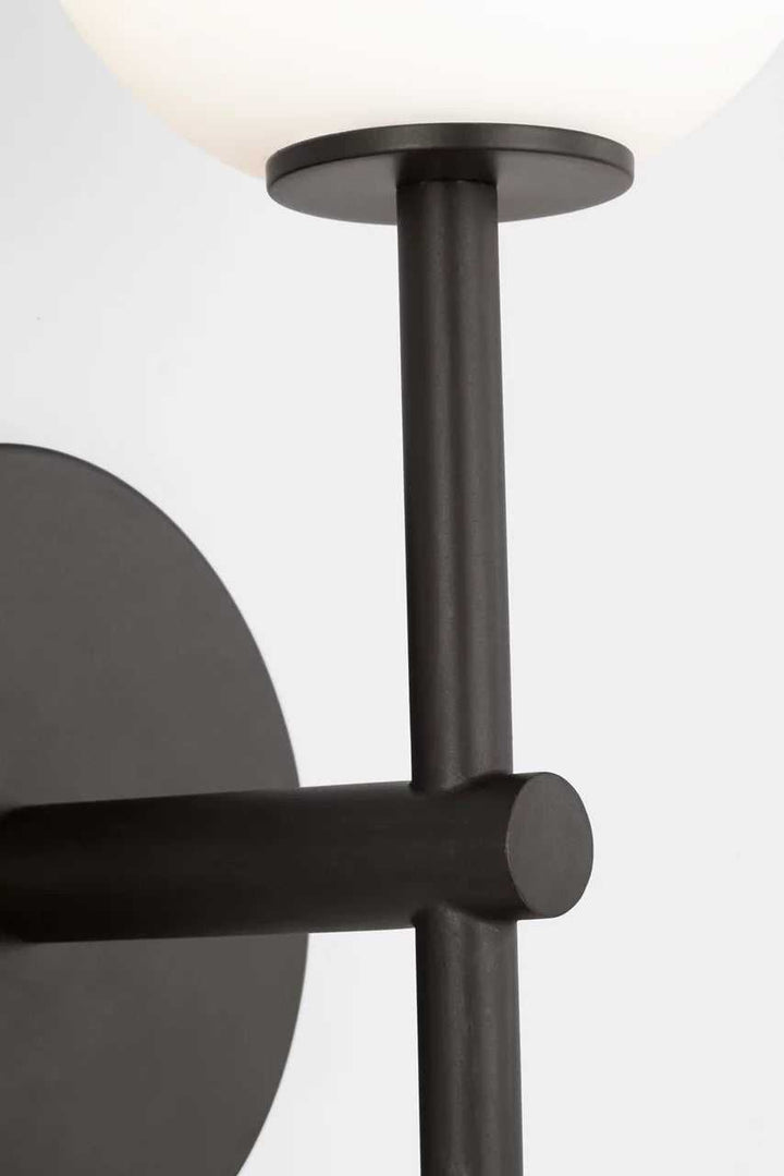 Sorelle Two Light Wall Sconce in Aged Iron Visual Comfort Studio Canada