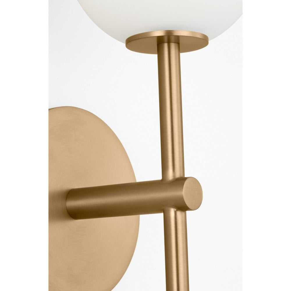Sorelle Two Light Wall Sconce in Estate Brass Visual Comfort Studio Canada