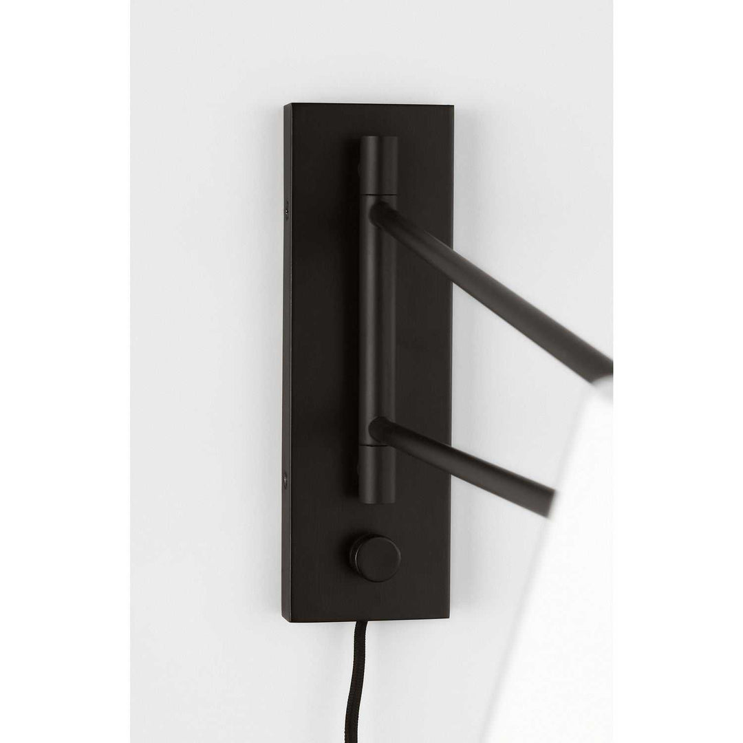 Hale One Light Wall Sconce in Aged Iron Visual Comfort Studio Canada