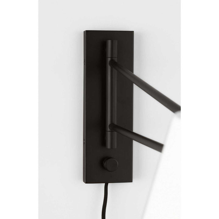 Hale One Light Wall Sconce in Aged Iron Visual Comfort Studio Canada