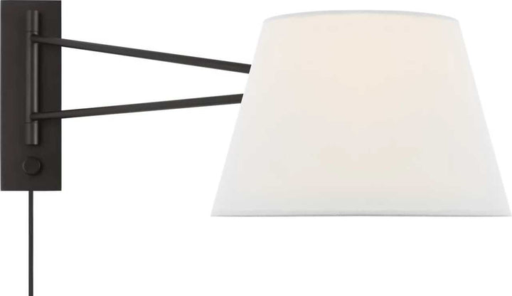 Hale One Light Wall Sconce in Aged Iron Visual Comfort Studio Canada