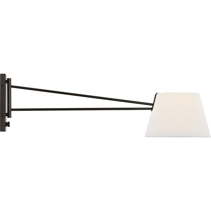 Hale One Light Wall Sconce in Aged Iron Visual Comfort Studio Canada