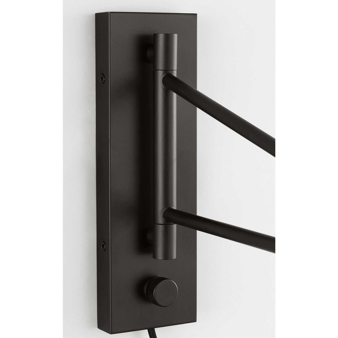 Hale One Light Wall Sconce in Aged Iron Visual Comfort Studio Canada