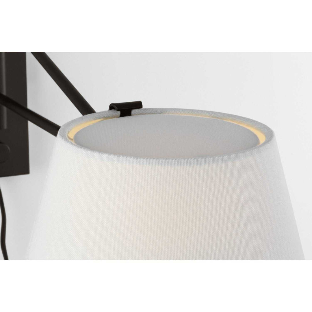 Hale One Light Wall Sconce in Aged Iron Visual Comfort Studio Canada
