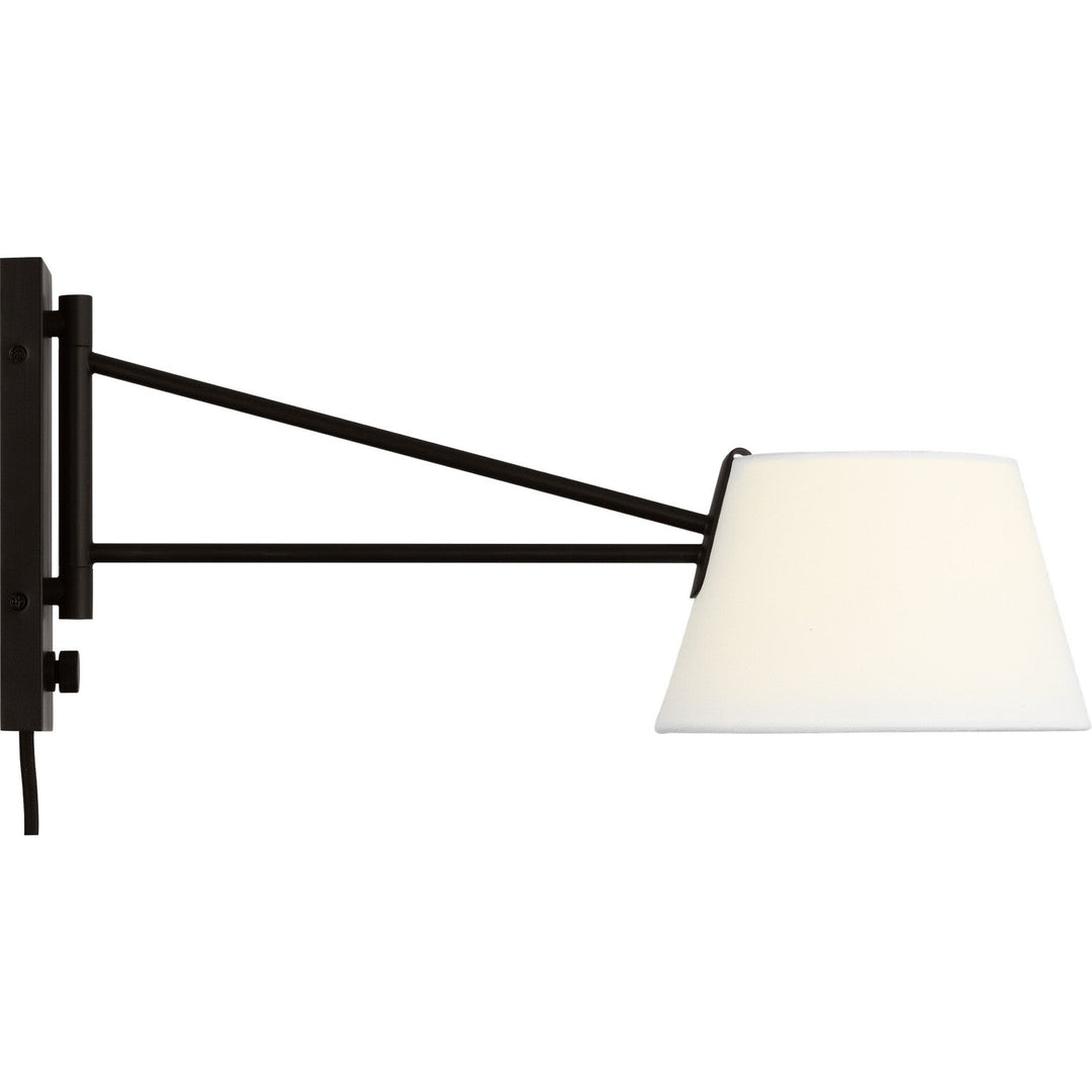 Hale One Light Wall Sconce in Aged Iron Visual Comfort Studio Canada