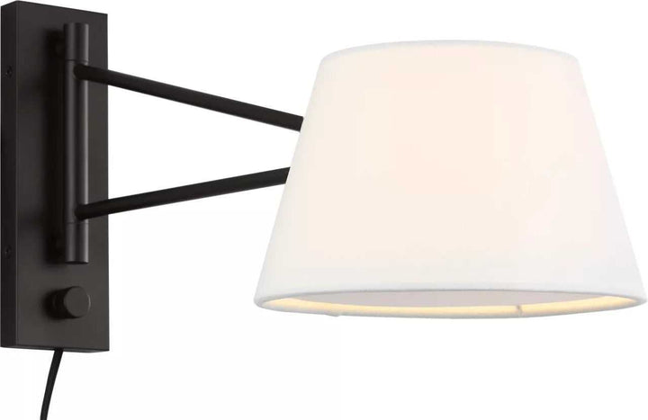 Hale One Light Wall Sconce in Aged Iron Visual Comfort Studio Canada