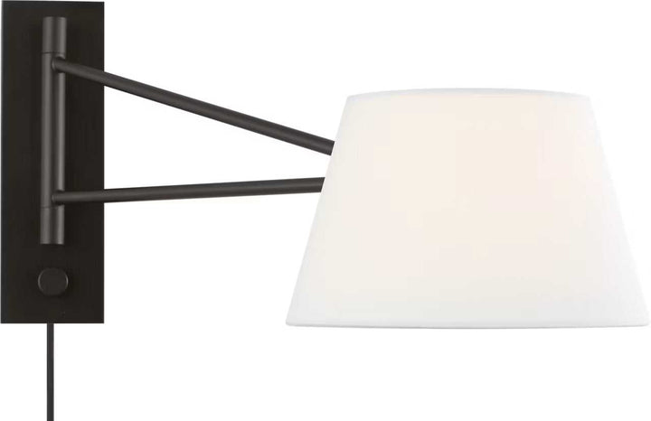 Hale One Light Wall Sconce in Aged Iron Visual Comfort Studio Canada