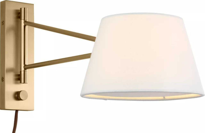 Hale One Light Wall Sconce in Estate Brass Visual Comfort Studio Canada