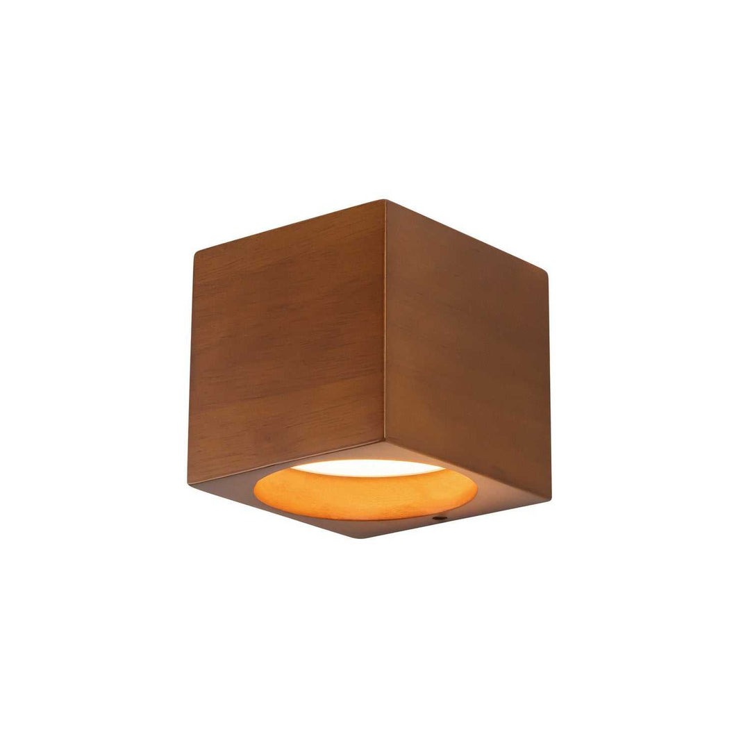 Bosco LED Wall Sconce in Natural Oak Kuzco Canada