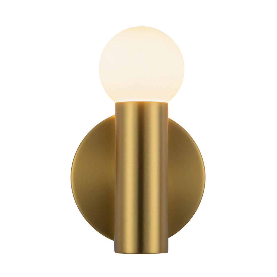 Calla LED Wall Sconce in Brushed Gold Kuzco Canada